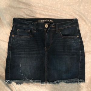 Jean Mini Skirt